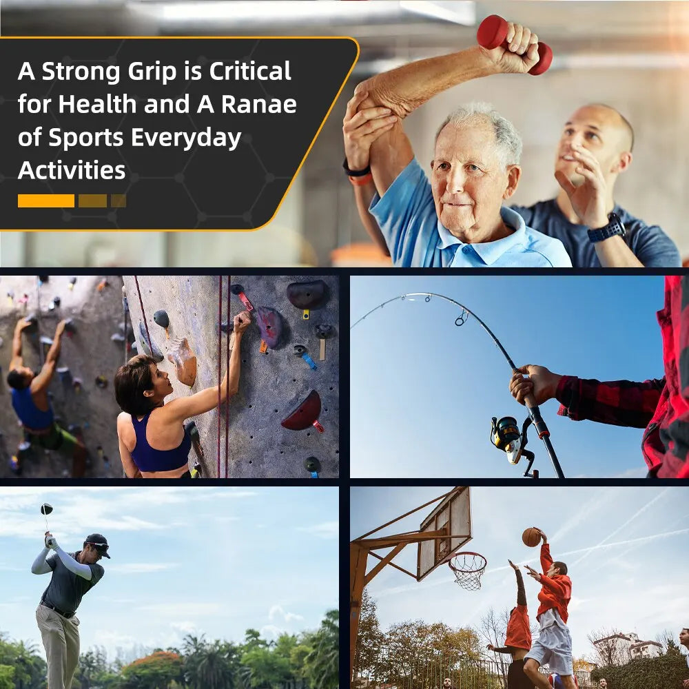 Revolutionize Your Training with the 265Lbs Digital Grip Strength Tester - USB Rechargeable Hand Dynamometer for Ultimate Power Performance